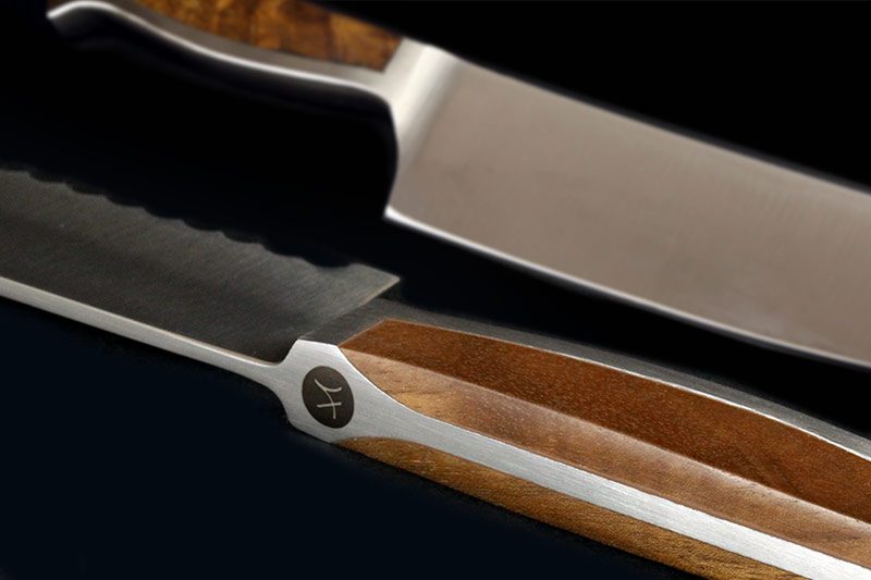 Nůž Solingen , Güde Nože, kuchařské nože Solingen , sada nožů, brusná ocel, solinger nůž