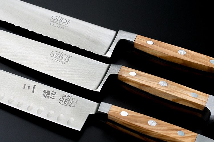 Gude Delta Series Forged Double Bolster Porterhouse Steak Knife 4